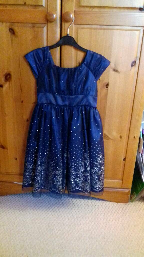 Dark Blue Sparkly Dress
